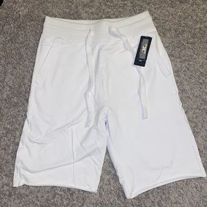 White Jordan Craig shorts